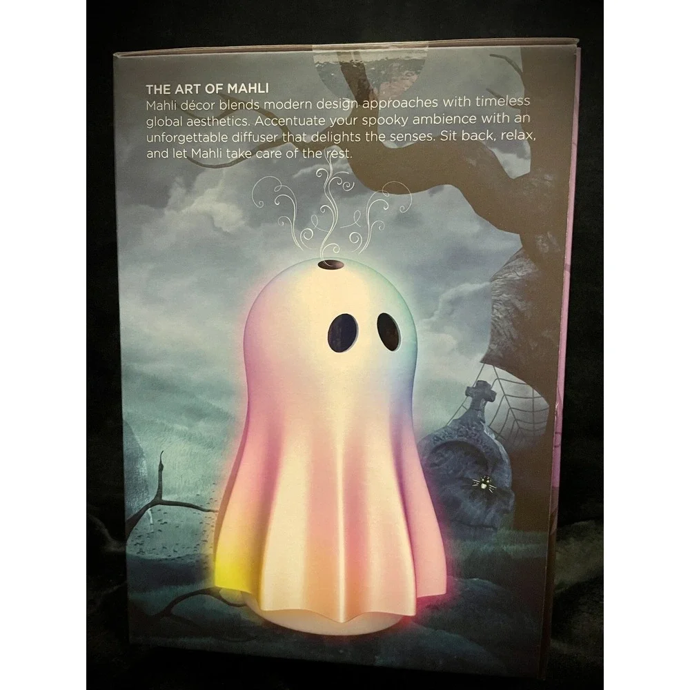 MAHLI Spooky Ghost‎ HALLOWEEN Scent Aromatherapy Essential Oil Diffuser NEW